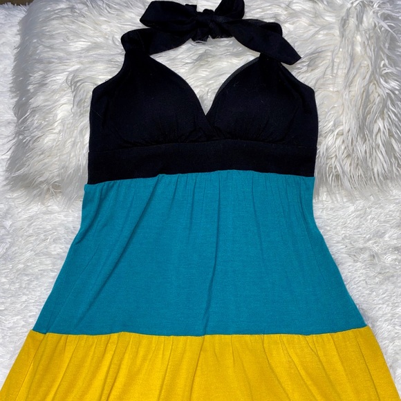 Multicolor maxi dress 💗💜 - Picture 4 of 8